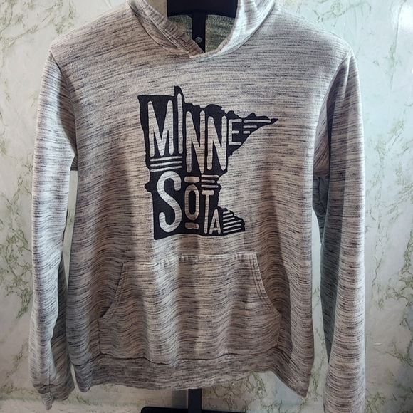 Bella Canvas Fleece Collection Minnesota Hoodie - Picture 2 of 11